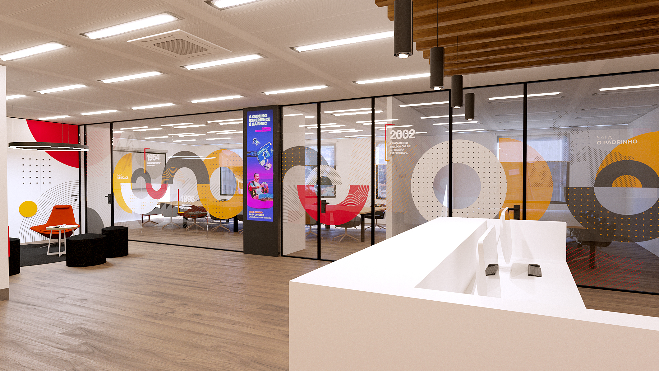 FNAC Headquarters – Interior & Graphic Design-8