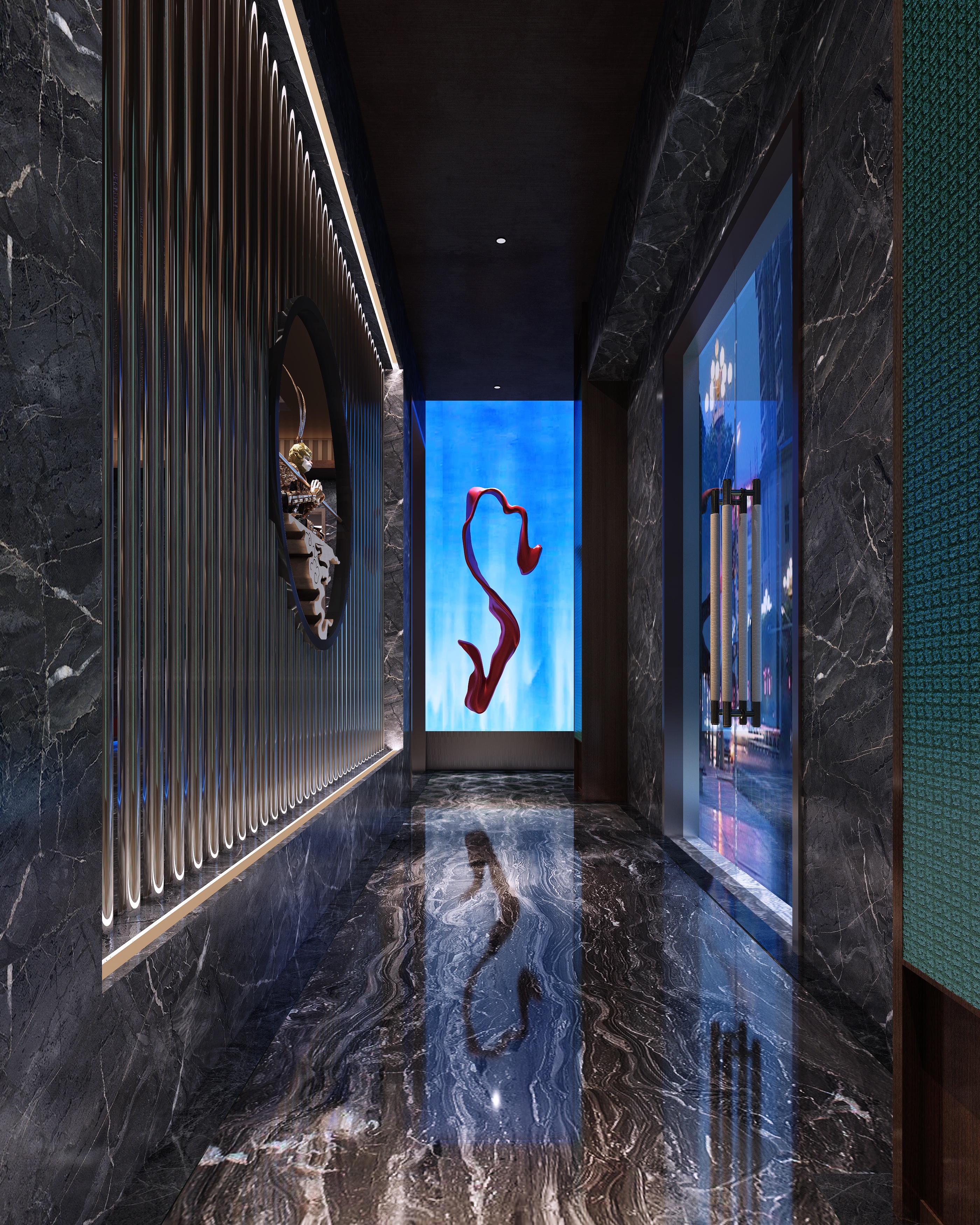 曲水兰亭足道会所丨中国山西丨一峪空间-5