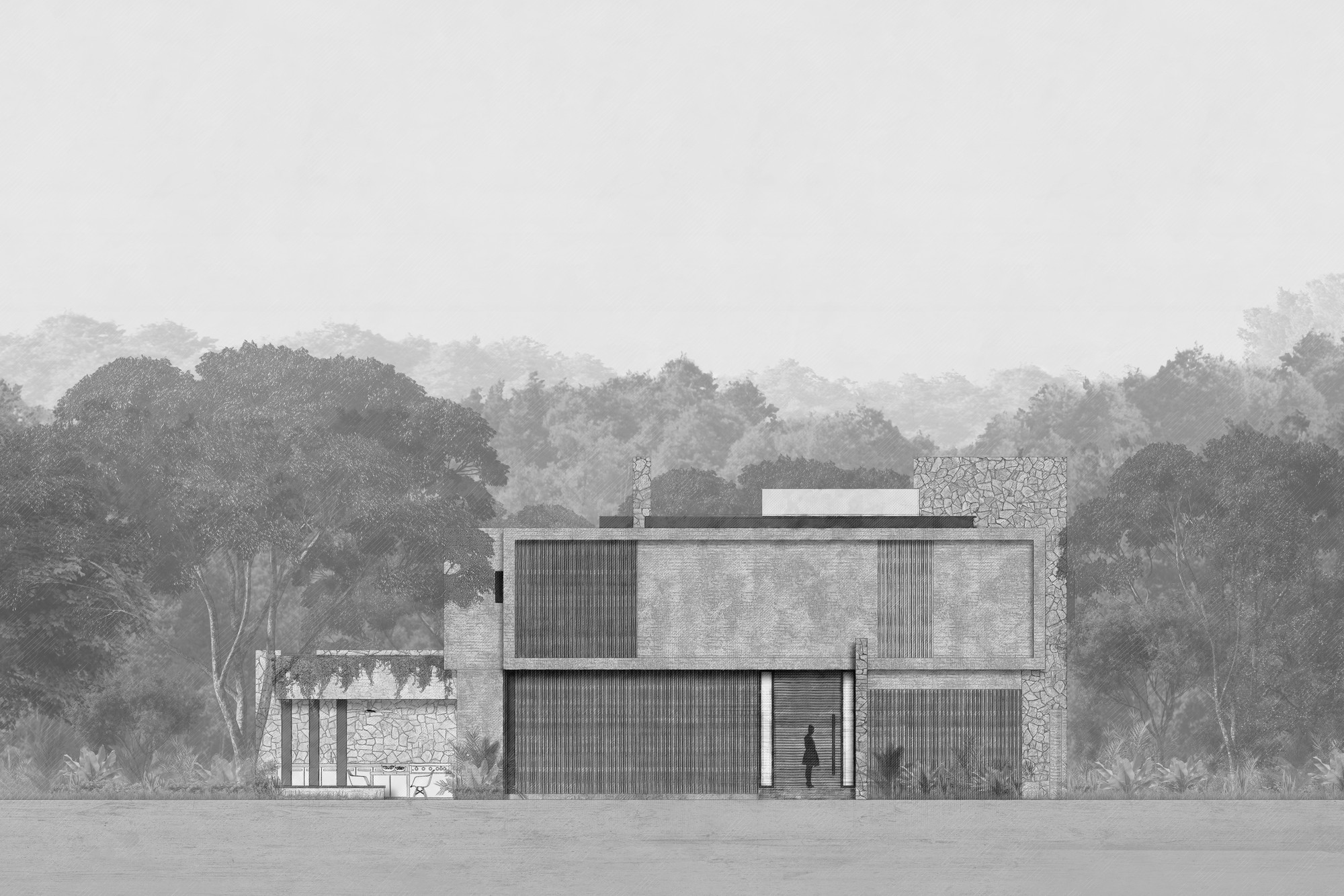 Entreparotas House / Di Frenna Arquitectos-48