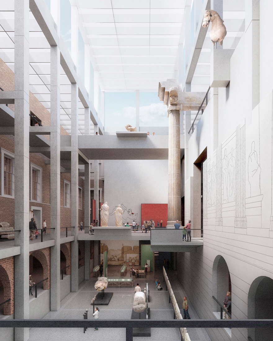 英国博物馆“西区馆”翻新项目丨英国伦敦丨6a architects等五组团队-4