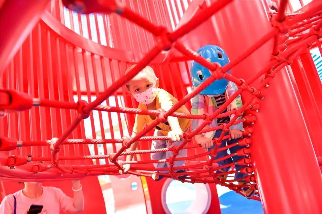 深圳汇港二期无动力设备儿童亲子乐园丨中国深圳-23