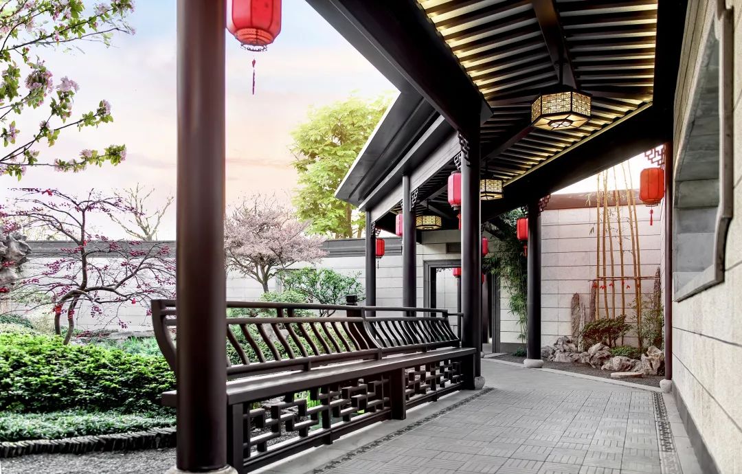 新中式美学大宅,传承中国建筑之美-22