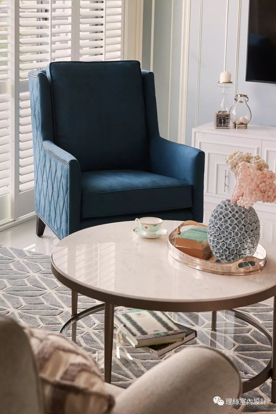 【Sunny.Boudoir 台中公寓欧式闺房设计,美式百叶窗打造优雅私密空间-25