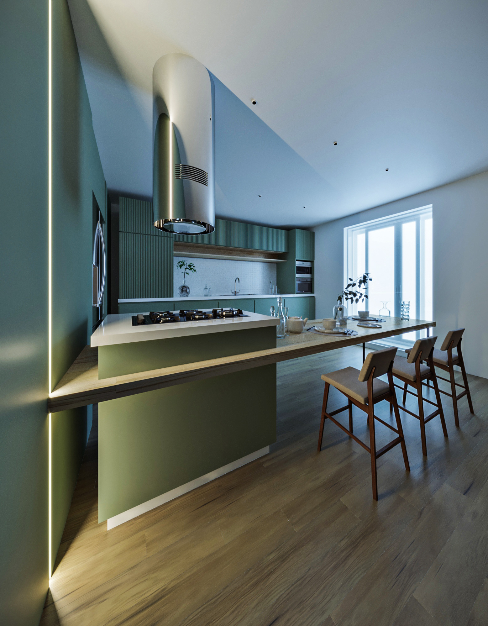 KITCHEN DESIGN - GREEN-5
