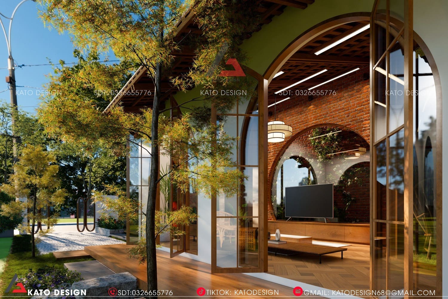 隆清屋(注:LƯƠNG THANH可能是具体人名隆清,由于缺乏更多背景信息,这里按音译处理) 丨KATO Thiết Kế-7