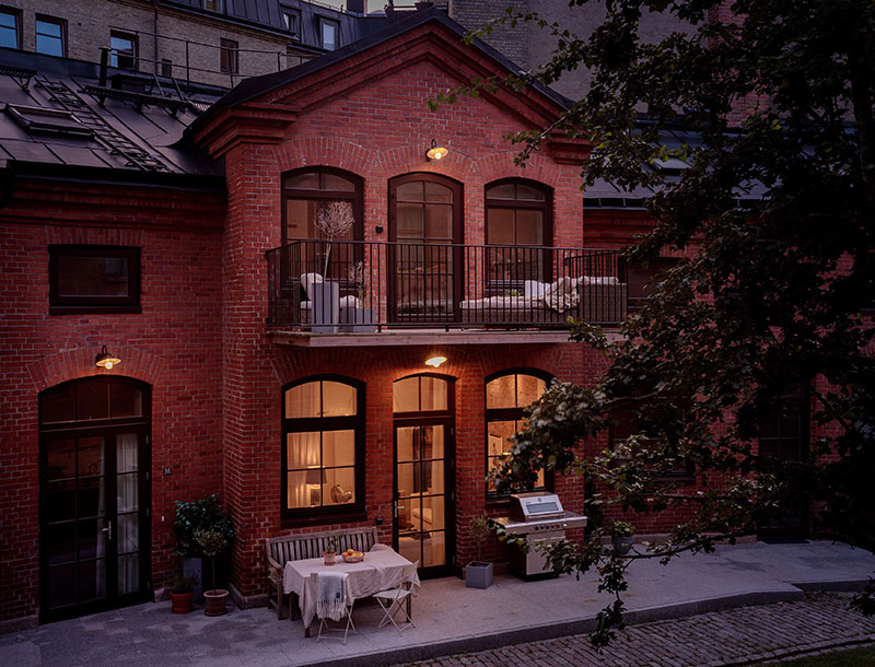 哥德堡中心时尚联排别墅-27