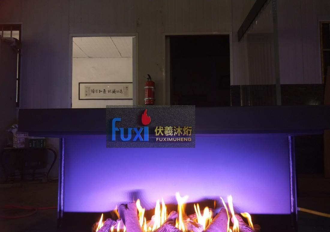 创意燃气壁炉，彩色火焰点亮家居空间-2