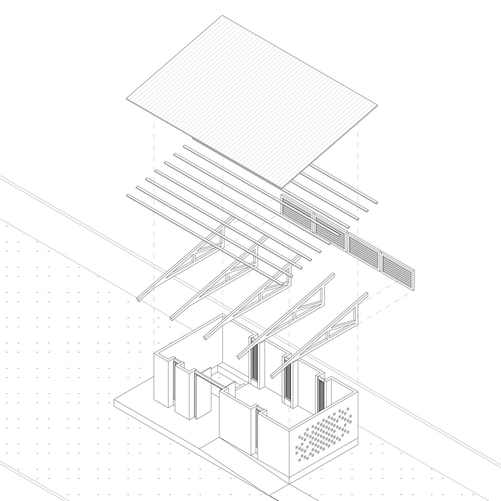 巴西 Picos 海滩 Aquasis 游客中心丨巴西塞阿拉丨Rede Arquitetos-20