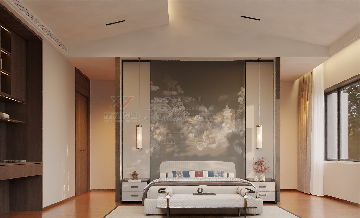 星夜传图——中式-3