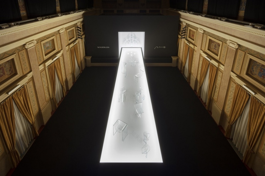 《重力之形》米兰展 | nendo 与 WonderGlass 的玻璃艺术-5