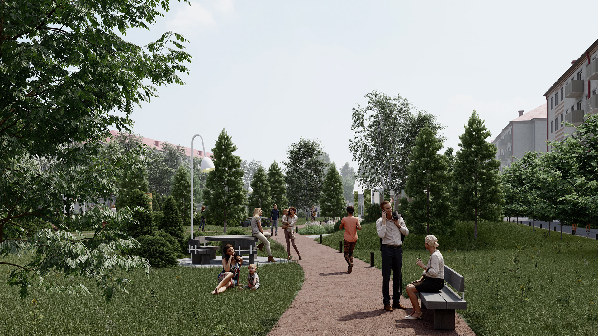 Zavodoukovsk 中央广场改造丨俄罗斯丨Project Bureau M4-27