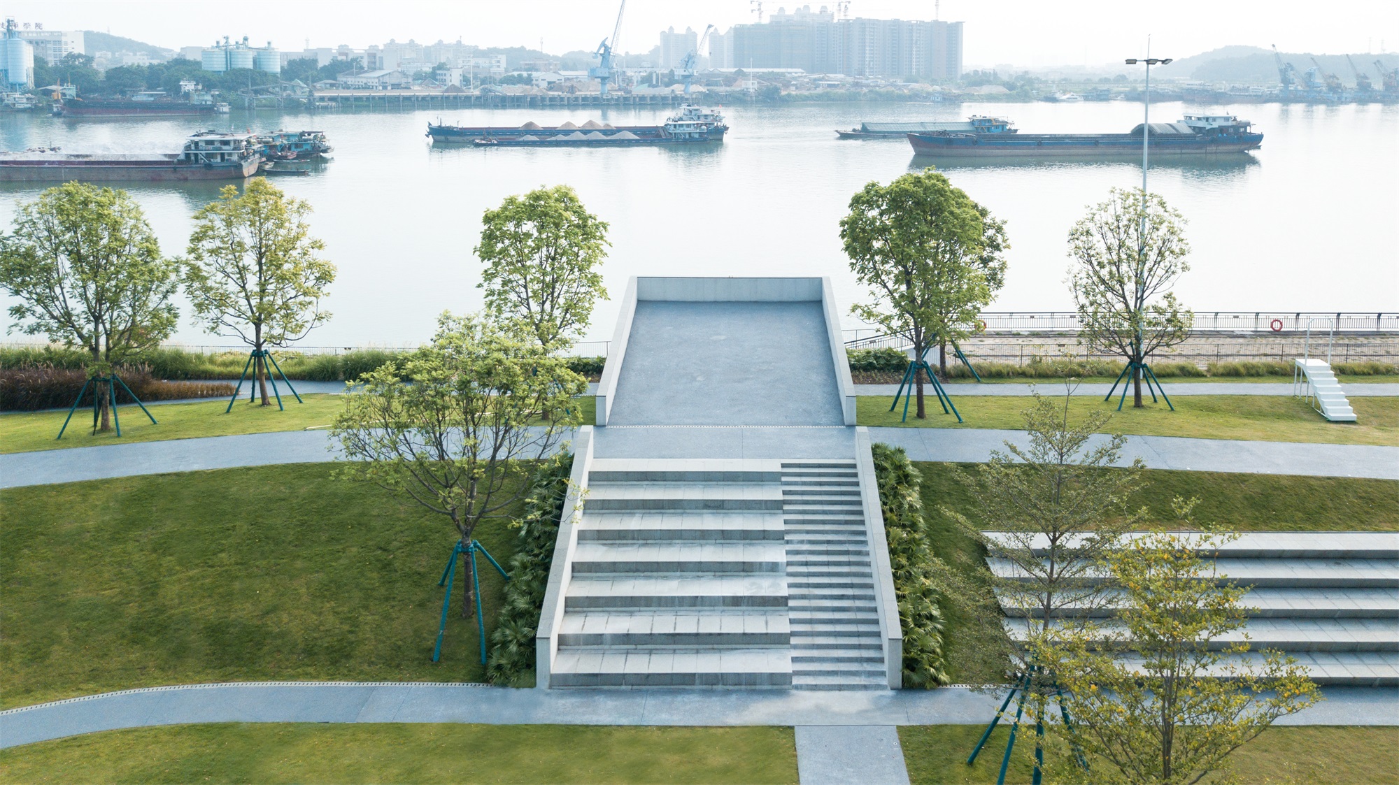 粤海江门甘化滨江艺术公园丨中国江门丨BOX盒子实践景观事务所,深圳成行建筑设计有限公司等-73