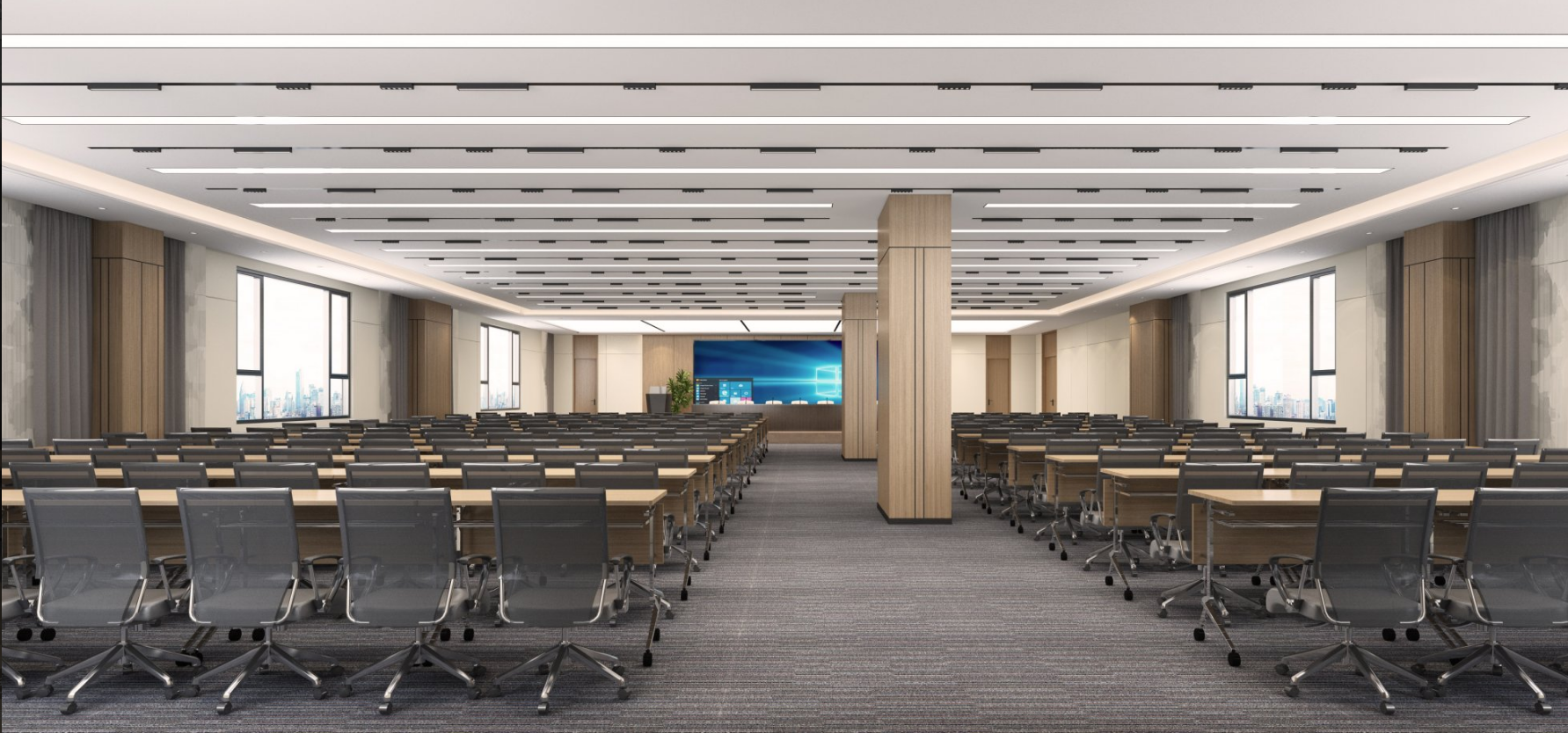 潮流办公室设计-9