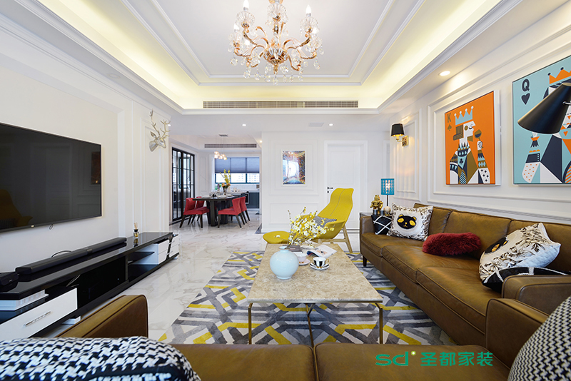 绅士情怀的爱久弥新 · 现代美式家居设计丨中国武汉丨圣都家居装饰有限公司-1