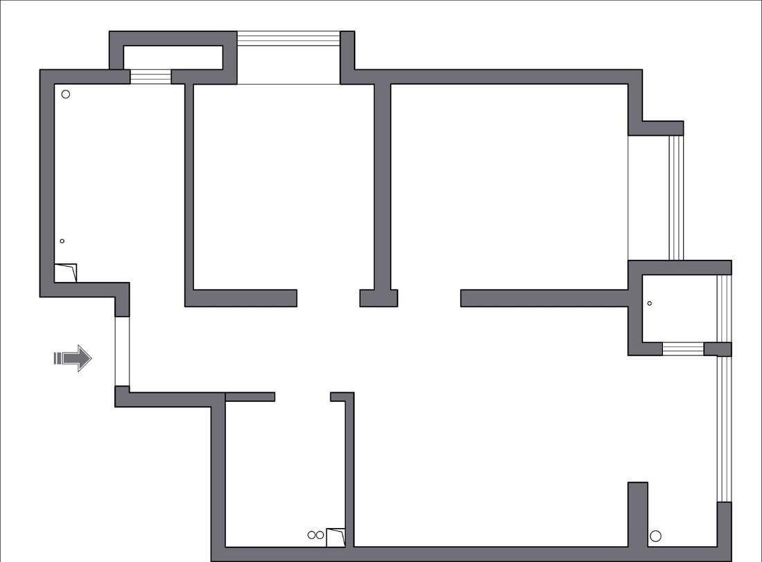 小户型翻新改造 | 空间利用与功能布局的完美结合-56