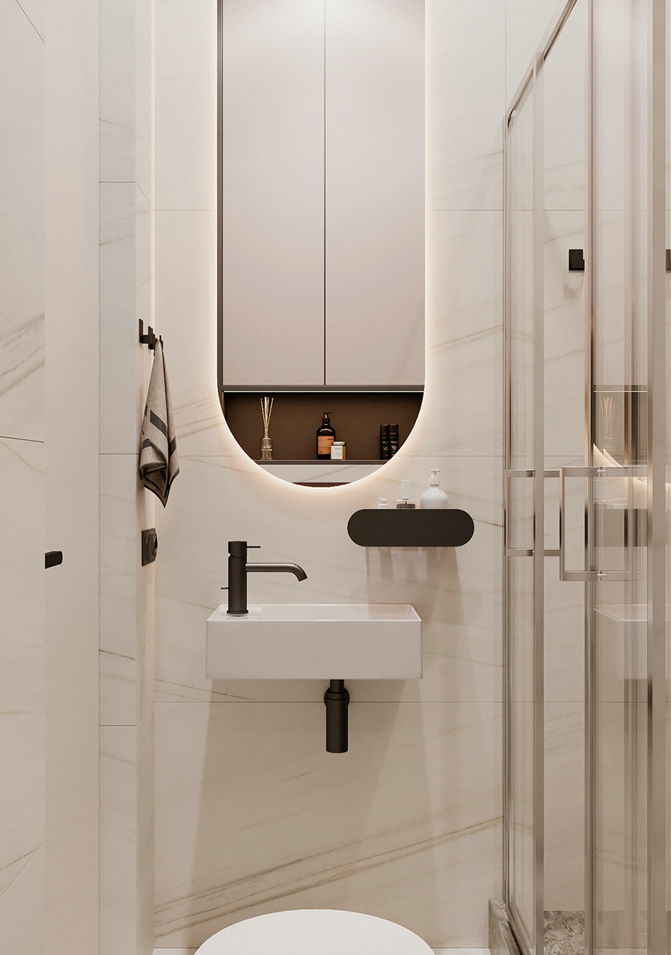 浅色系小公寓空间设计-26