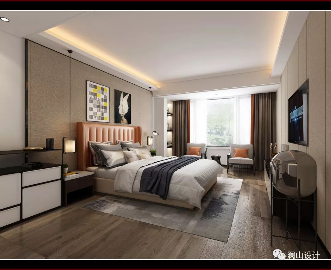 东方韵 | 绍兴柯桥望府简约风格设计-15