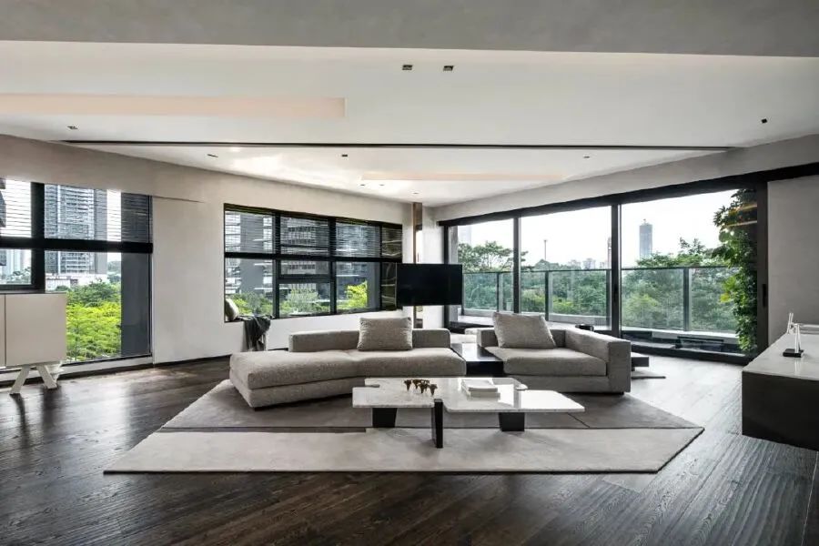 深圳华侨城私宅丨中国深圳丨刘荣禄国际空间设计,甲鼎设计&京典陈设-10