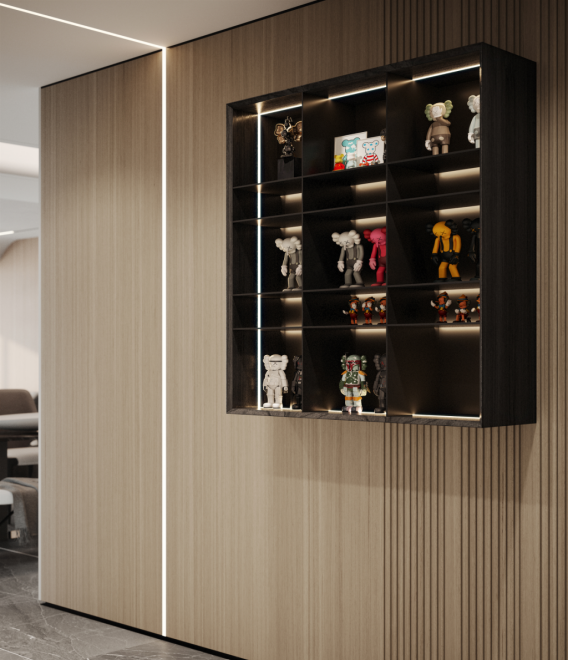 189㎡现代光影私宅-10