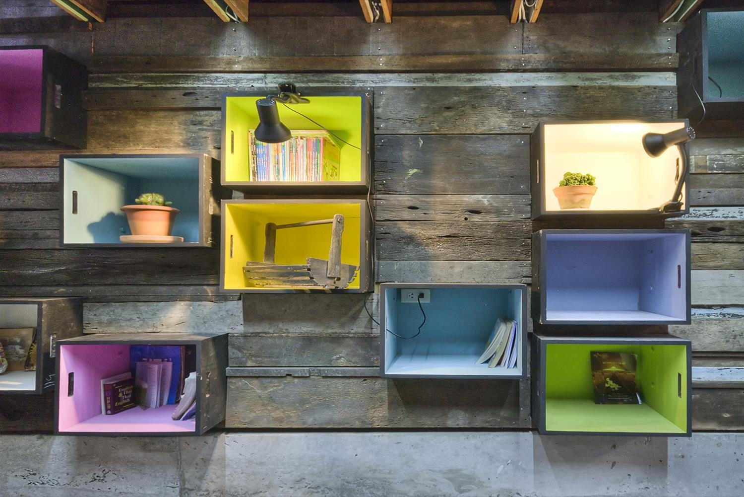 经济实惠的老市场图书馆设计-4