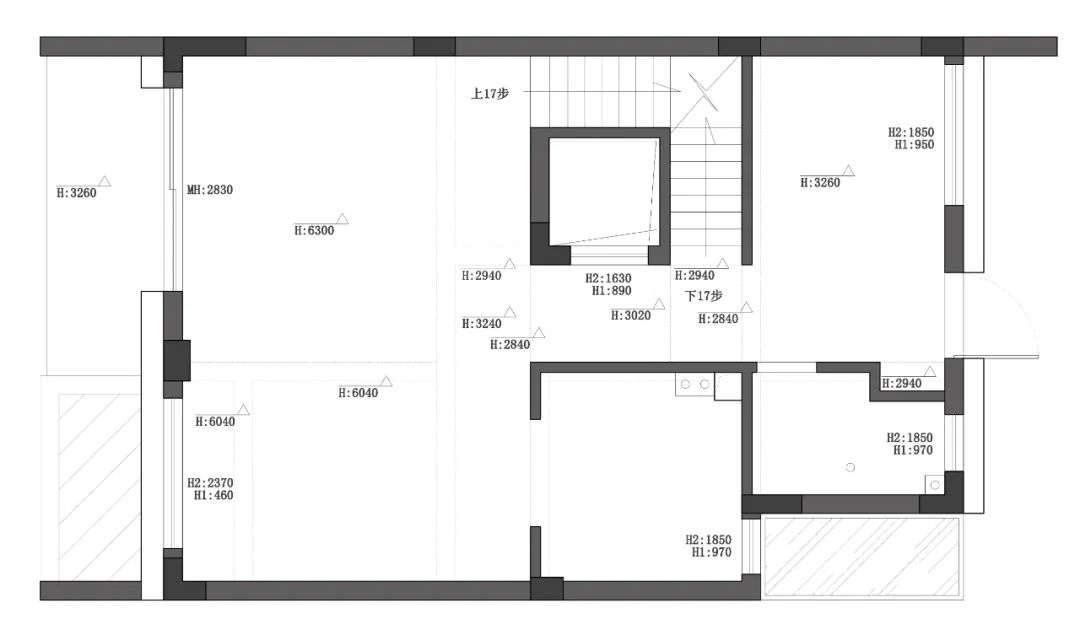 悦江南 377 方现代简约排屋设计-25