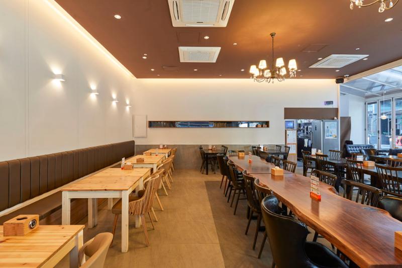 26 平极简餐厅设计 | 清爽氛围的餐饮空间-5