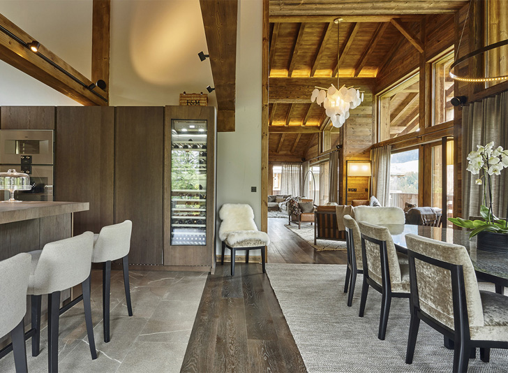 Megeve Refuge 打造现代阿尔卑斯山居-27