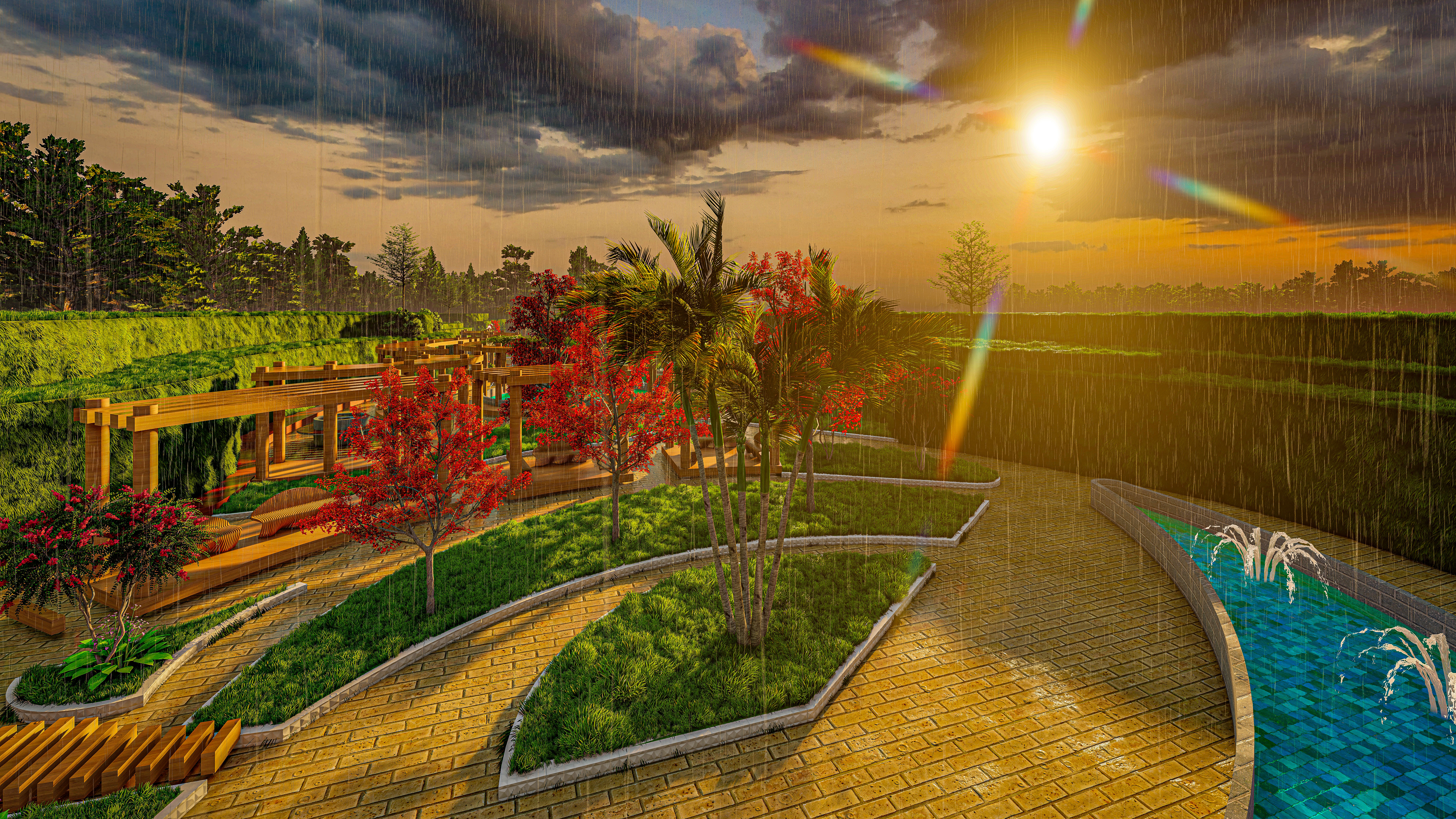 Land Park 景观设计-19