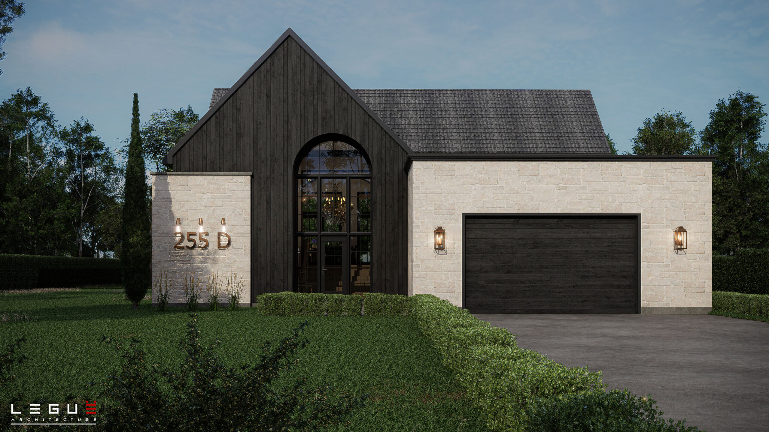 房屋平面图 Ë·255D丨Leguë Architecture-57