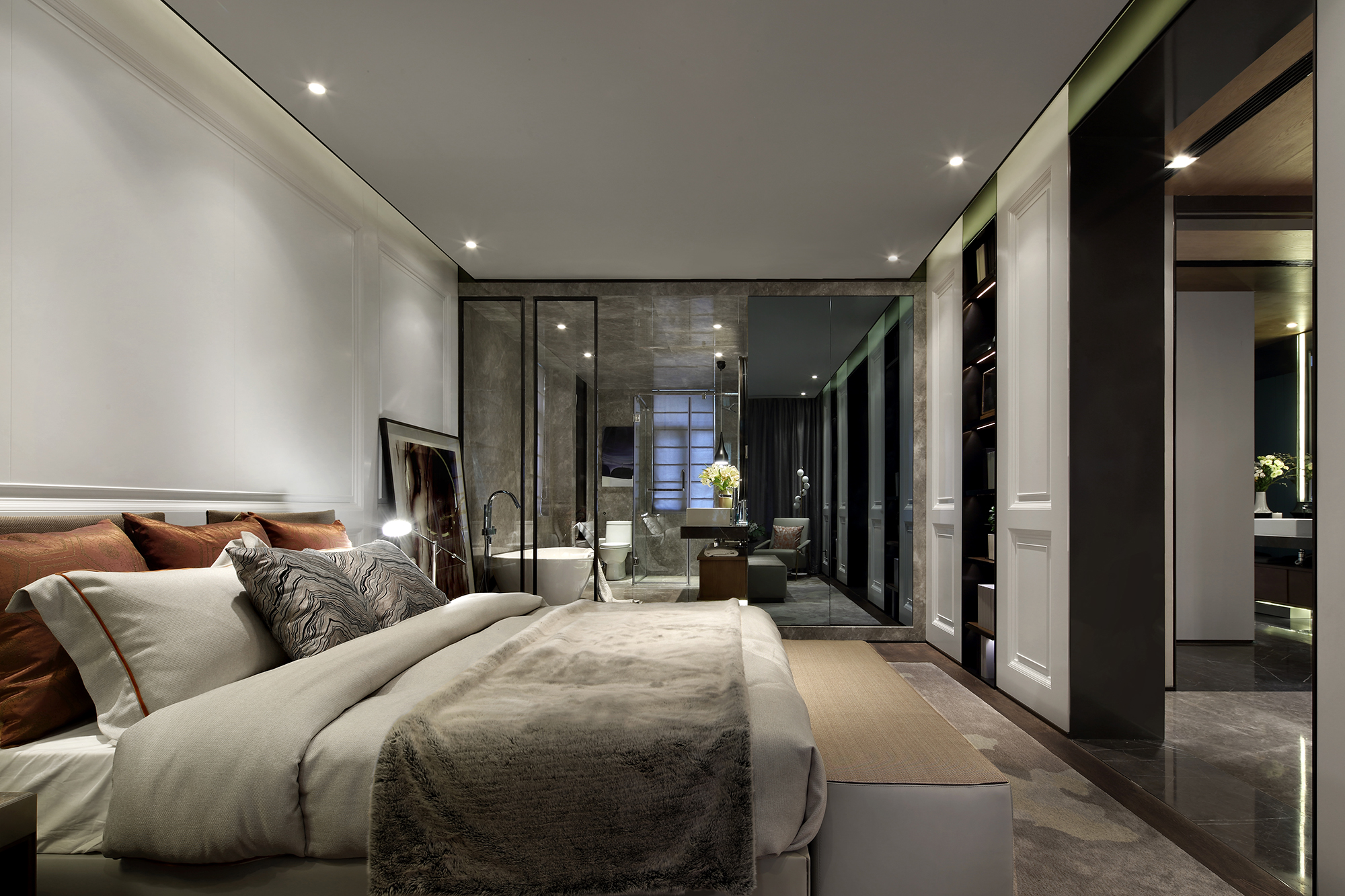 简雅空间 | 郑凯橄榄城 67 号室内设计-58