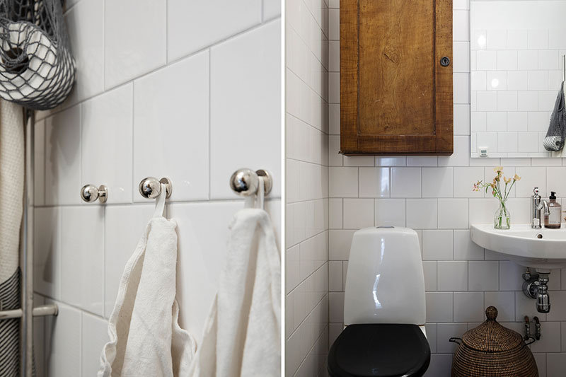 瑞典暗调小公寓的丰富纺织品设计-18