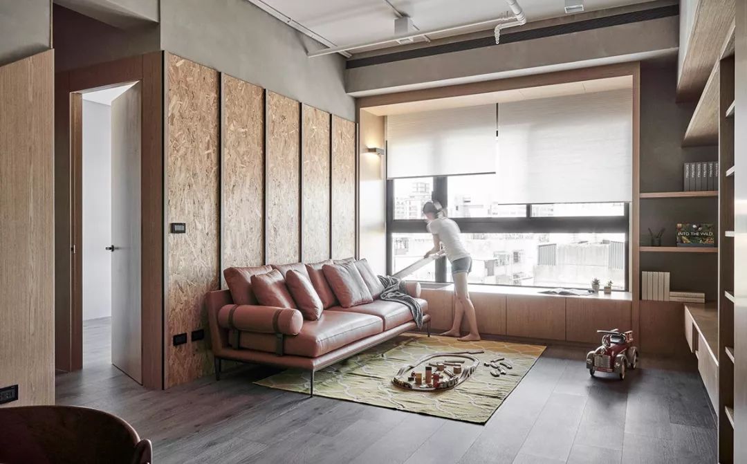 台湾日系轻工业风的住宅-14