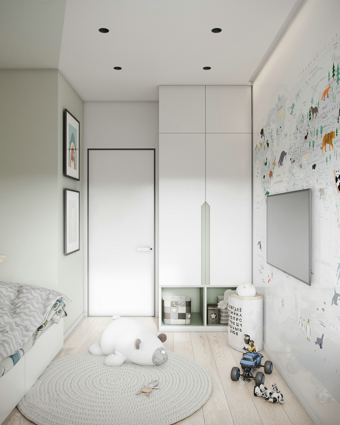 绿意盎然 | 揭秘灰绿色家居设计的魅力-23