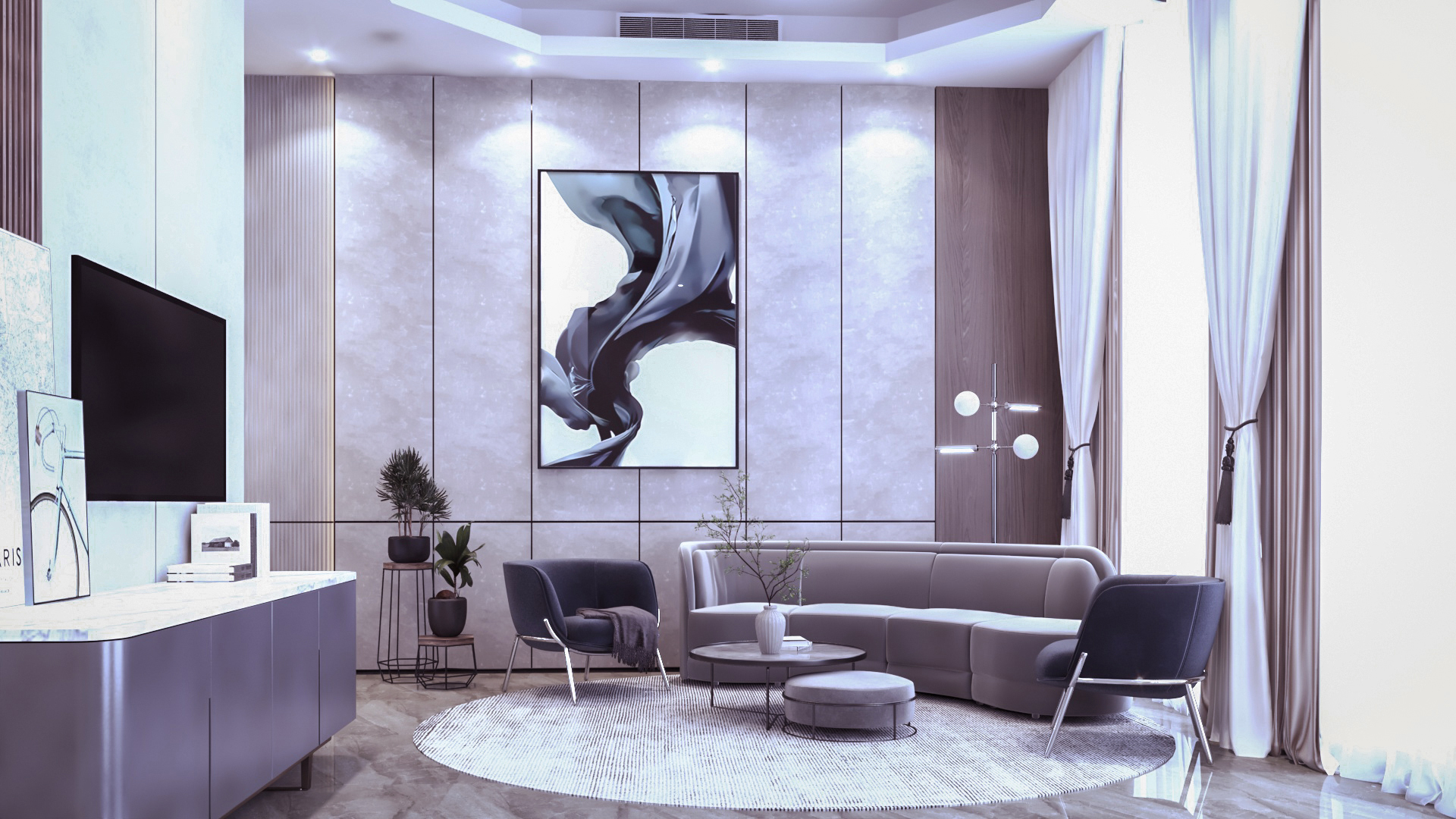 阿联酋新古典主义别墅丨阿联酋-10