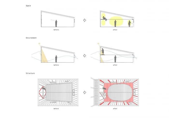 Ceiling and Ellipse 之家改造丨日本丨MURAYAMA + KATO ARCHITECTURE-12