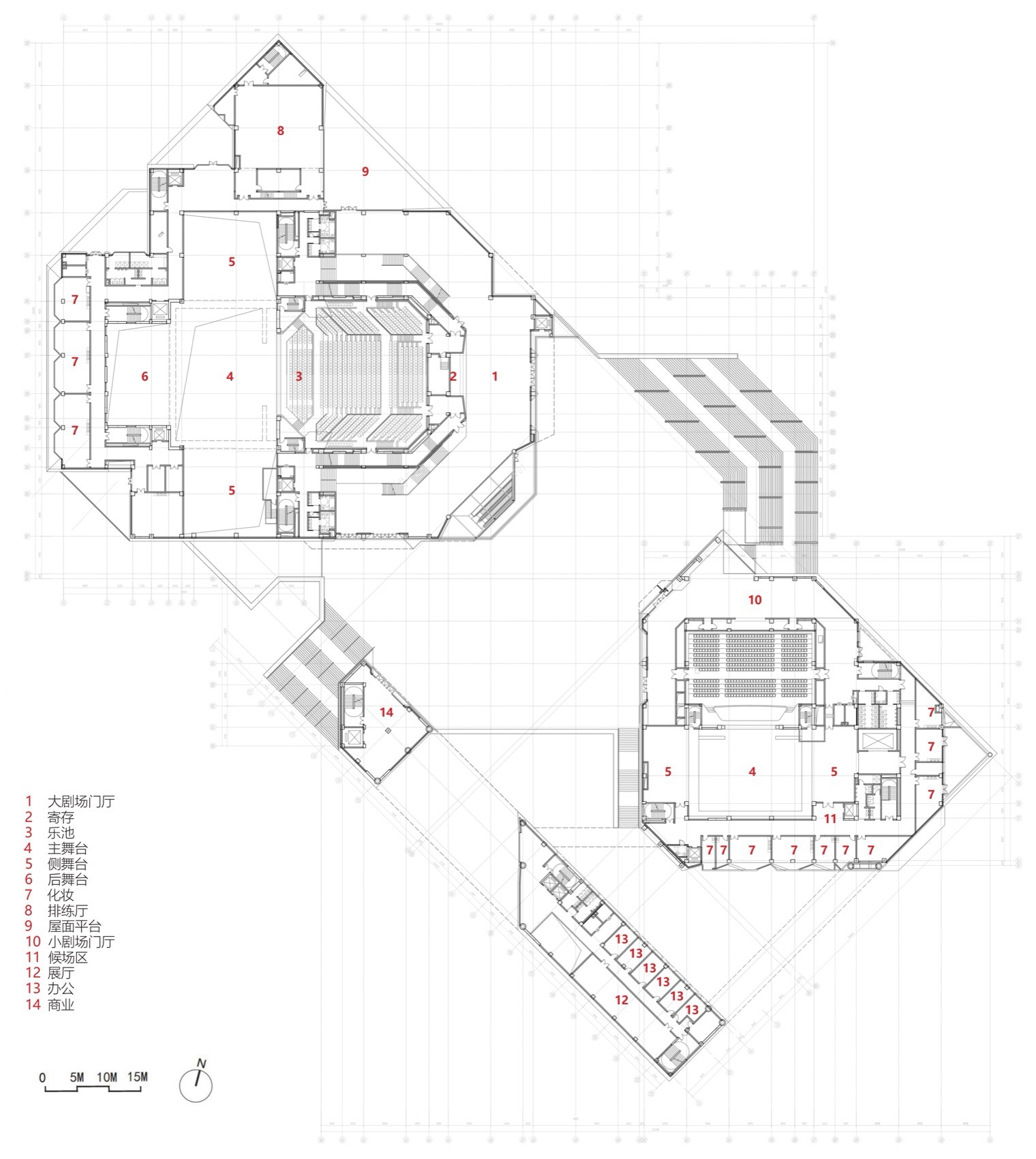 海门市文化中心 剧院项目丨中国南通丨东南大学建筑设计研究院有限公司-119