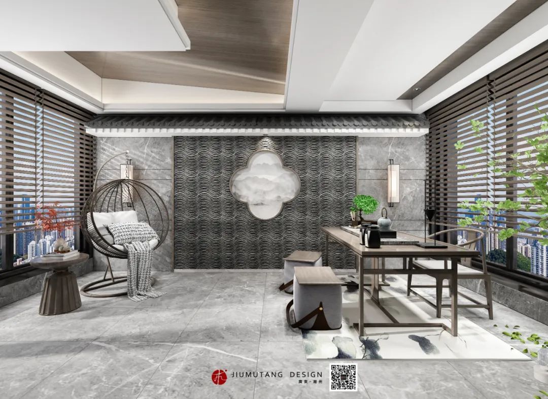 金域澜岸二期新中式设计丨中国潮州丨潮州市玖木堂装饰设计有限公司-21