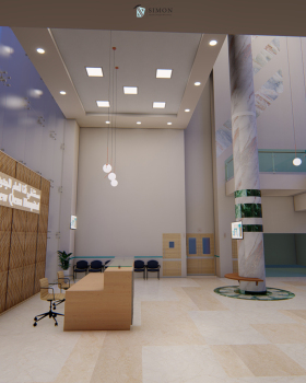 New Qena Hospital Reception Design (Graduation Project)