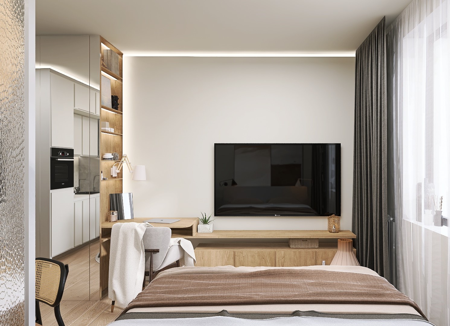 25平温馨二人“家庭小窝”室内设计-26