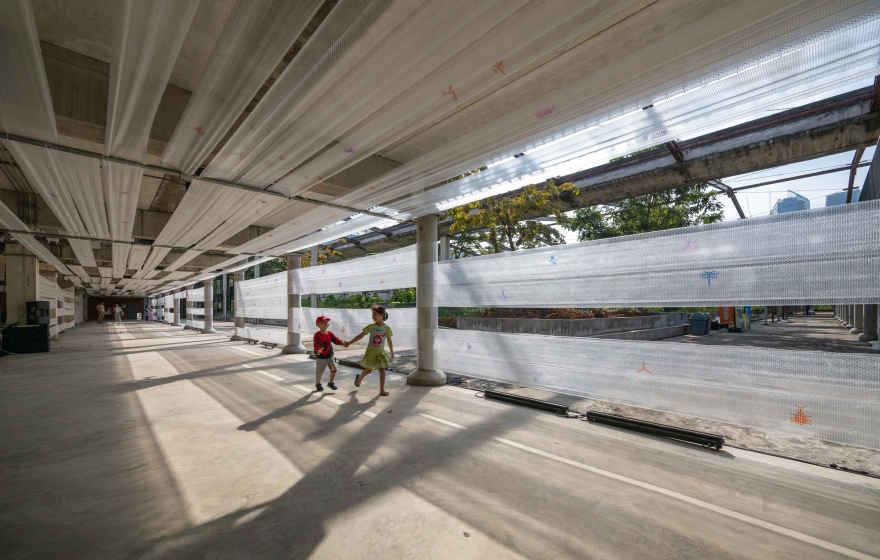 Wonder Live Corridor 公共艺术丨泰国曼谷丨Sata Na Architect-9