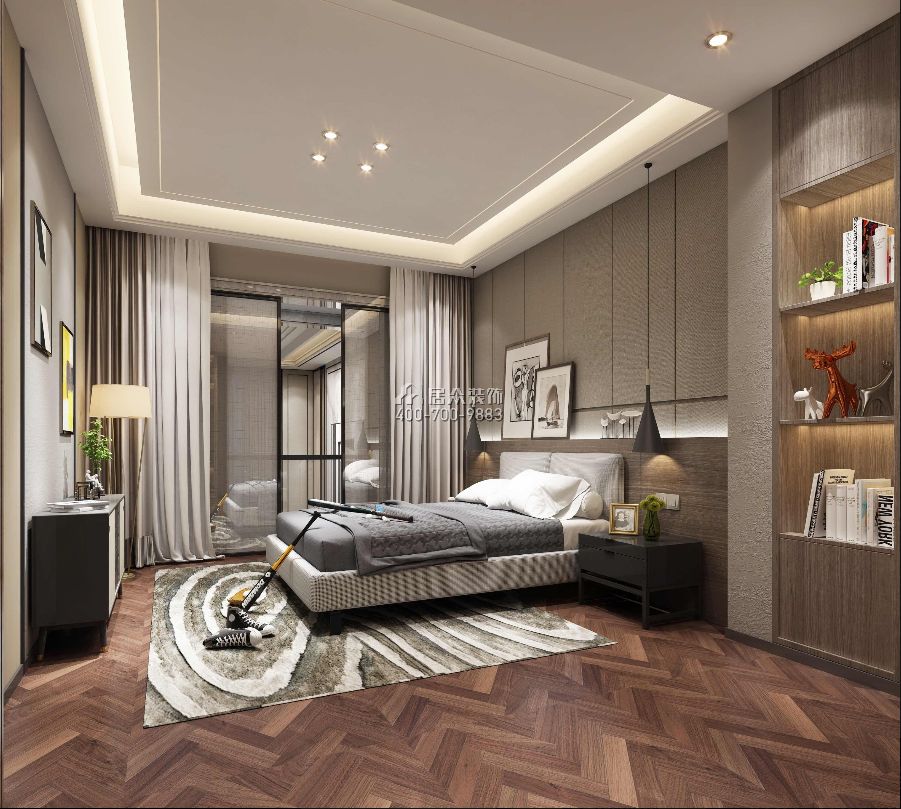 居众案例 | 600㎡现代简约别墅，将漫天繁星收入囊中！-35