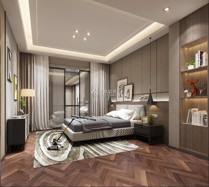 居众案例 | 600㎡现代简约别墅,将漫天繁星收入囊中!-35