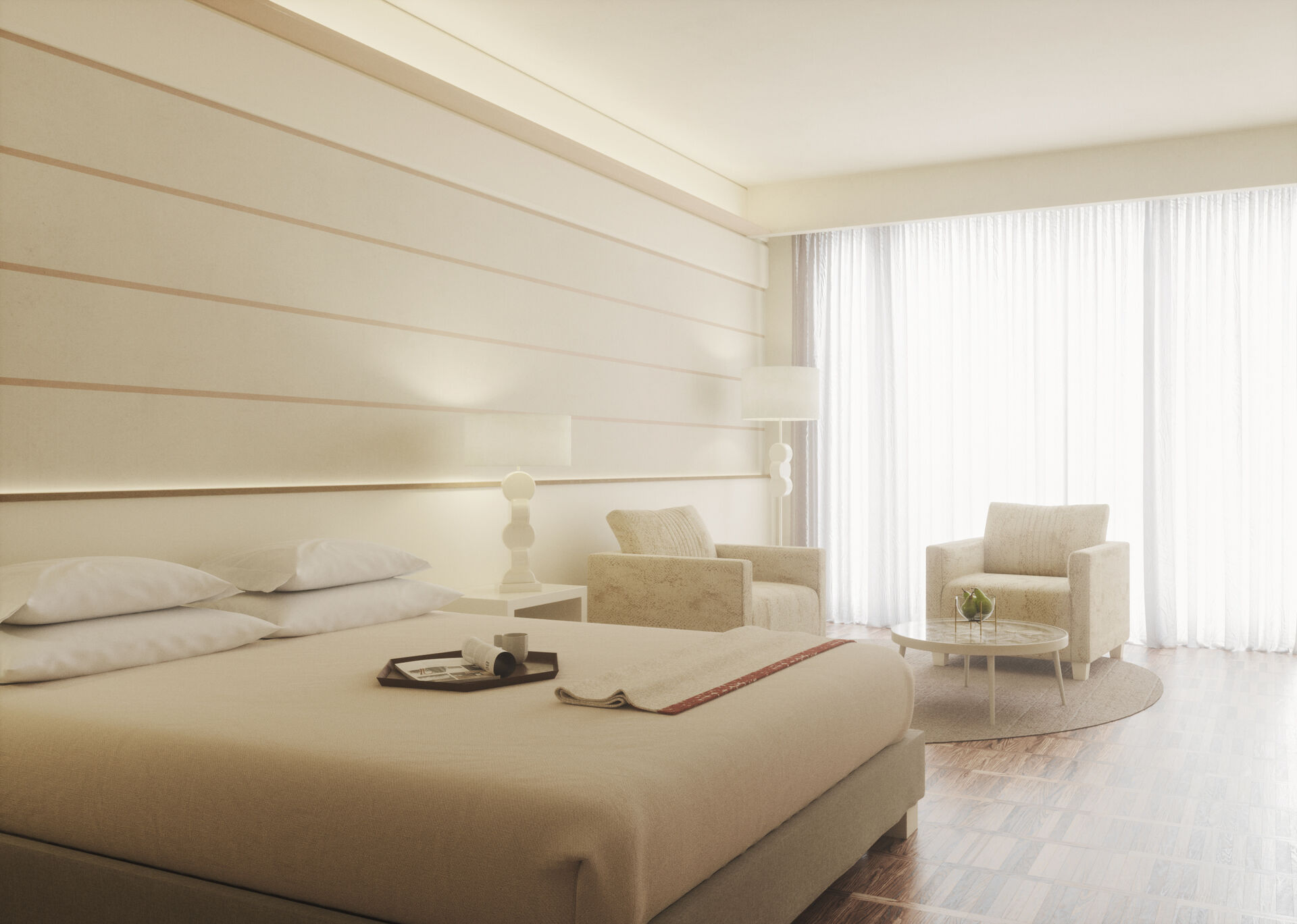 加尔达湖乐飞度假村及水疗中心丨意大利丨Studio Alberto Apostoli-19