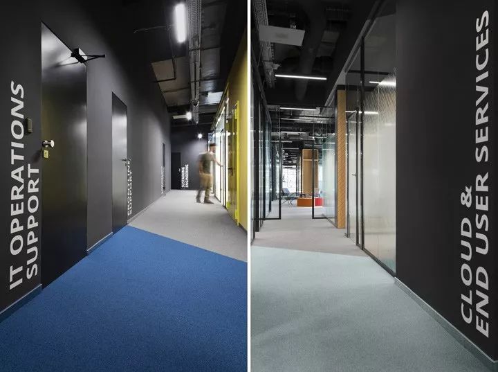 Milestone Systems 索非亚办公室——对称布局中的空间多变性-32