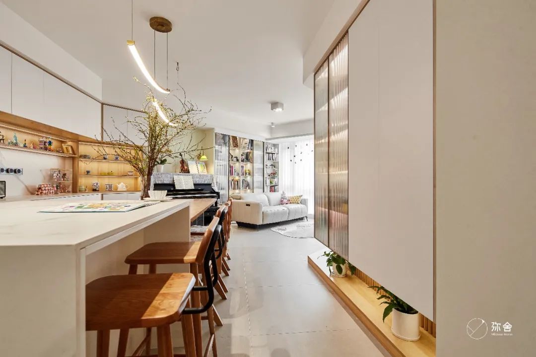弥舍｜老小区160平不规则户型爆改后焕然一新！-56