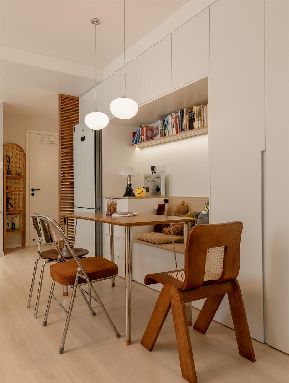 暖北欧风小户型,老破小变身-29