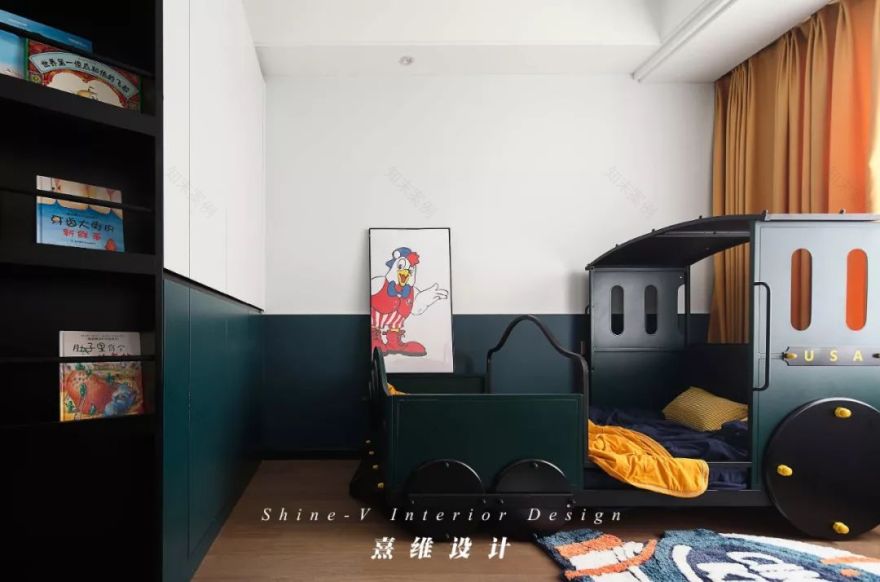 《溯洄》精装房改造 | 黑白灰的现代简约之家-103