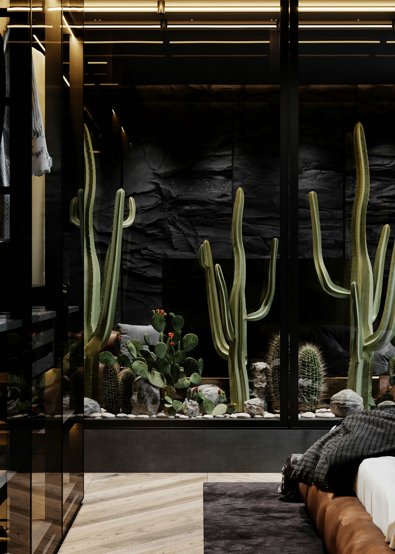 高级黑的质感美，单色系遇上光源质感美！-10