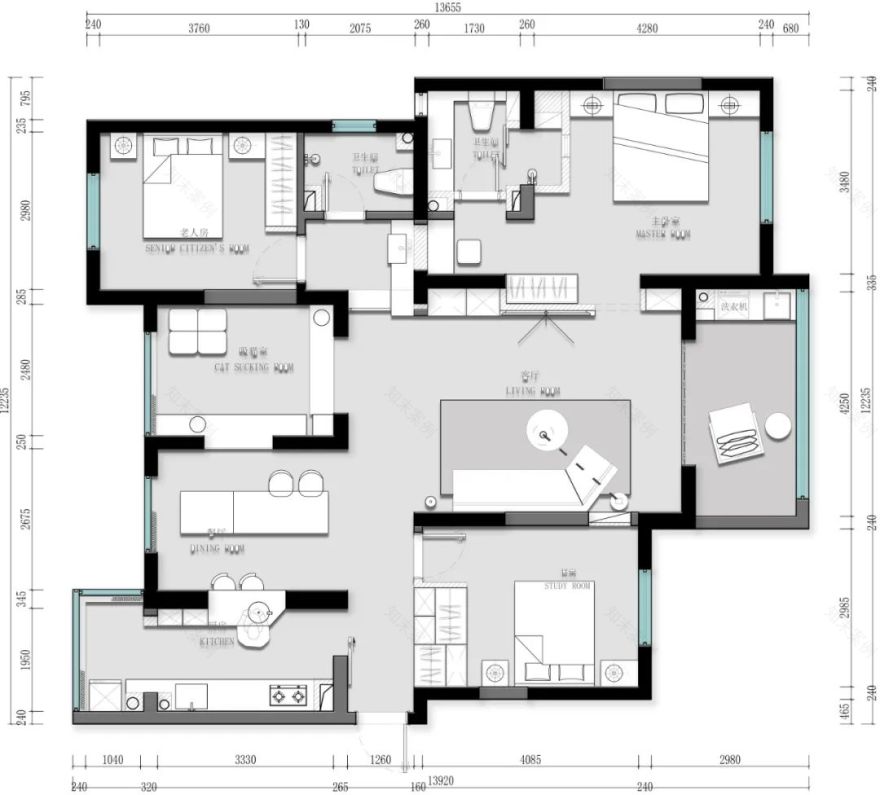 融侨城私宅丨中国西安丨周勃-9