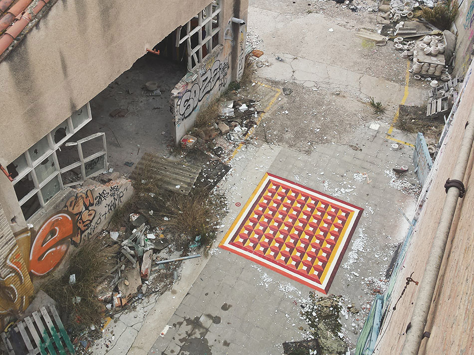 西班牙艺术家的地面彩绘 / Javier de Riba-63